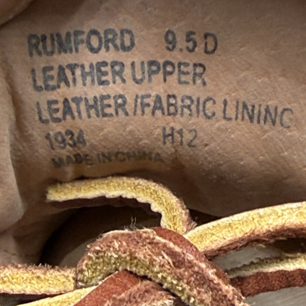 Polo Ralph Lauren Rumford Mens Brown Suede Buckle Strap Chukka Boots Size 9.5 D - Picture 9 of 10